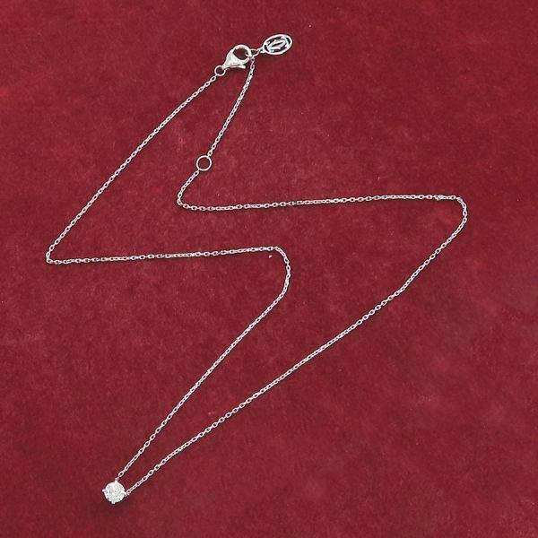 カルティエ 1895ダイヤネックレス/D0.33ct Aランク._3