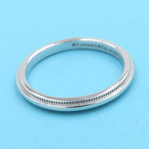 ティファニー トゥギャザーミルグレインバンドリング/2MM#9.5近辺  Aランク.の画像