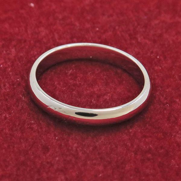 カルティエ Cドゥカルティエリング/3MM#52(日本サイズ12号近辺)  Aランク.の画像