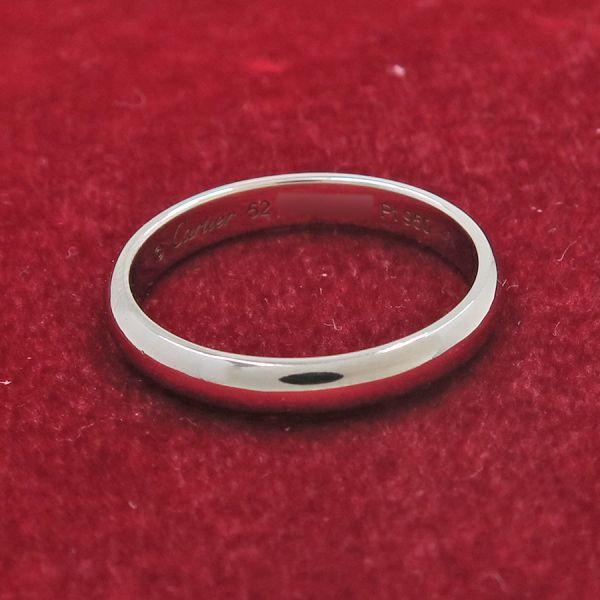 カルティエ Cドゥカルティエリング/3MM#52(日本サイズ12号近辺)  Aランク.の画像