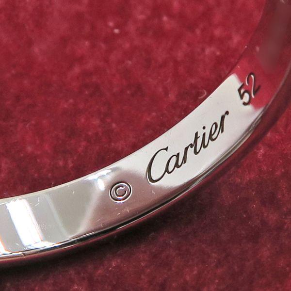 カルティエ Cドゥカルティエリング/3MM#52(日本サイズ12号近辺)  Aランク.の画像