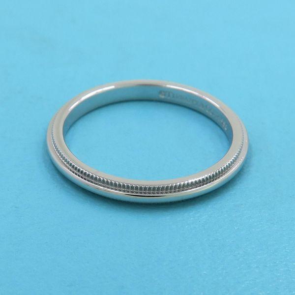 ティファニー トゥギャザーミルグレインバンドリング/2MM#12近辺  Aランク.の画像