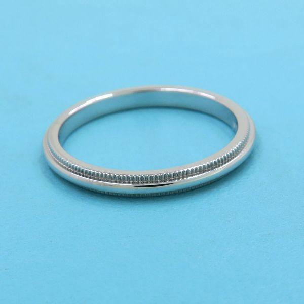 ティファニー トゥギャザーミルグレインバンドリング/2MM#12近辺  Aランク.の画像