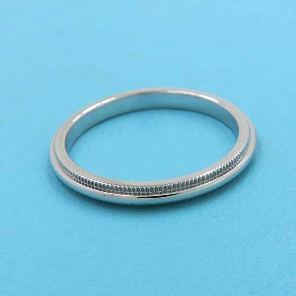 ティファニー トゥギャザーミルグレインバンドリング/2MM#12近辺  Aランク.の画像
