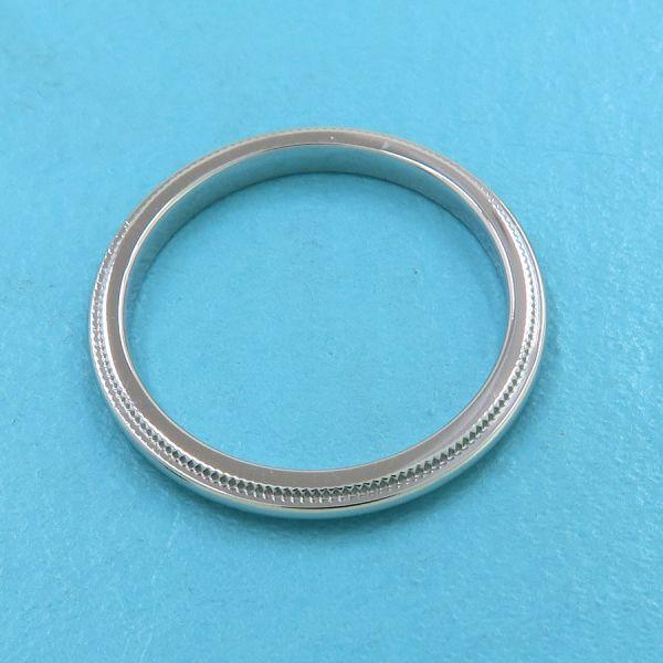 ティファニー トゥギャザーミルグレインバンドリング/2MM#12近辺  Aランク.の画像