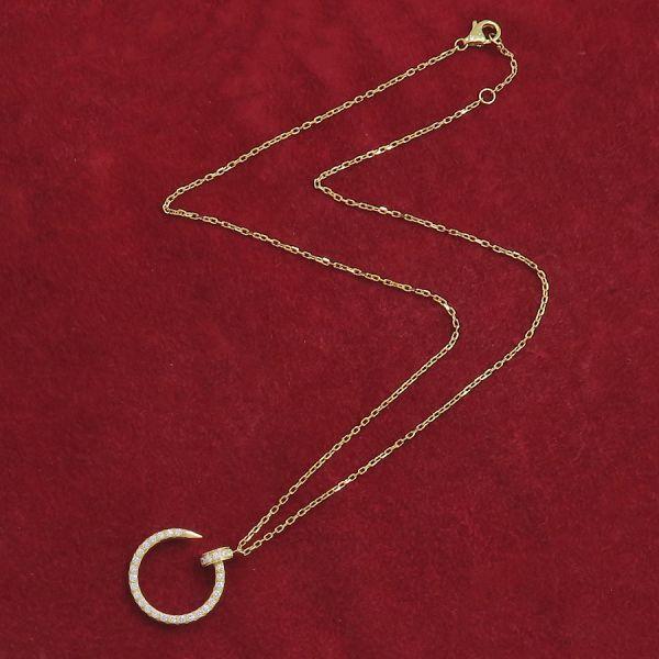 Cartier（カルティエ） ジュストアンクルダイヤネックレス Aランク