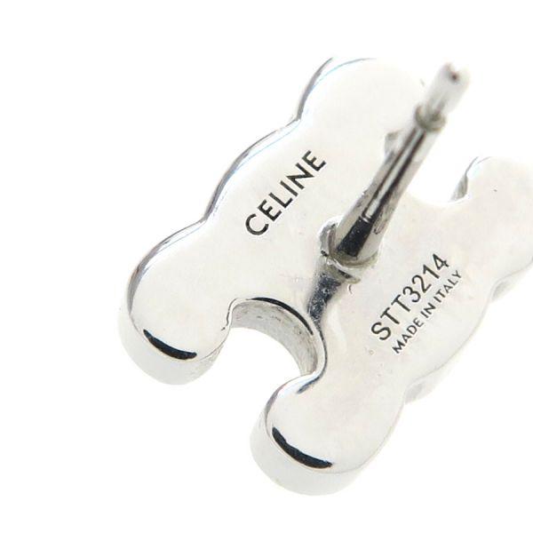 CELINE（セリーヌ） トリオンフ ラインストーン スタッズ ピアス A