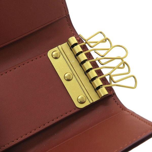 COACH（コーチ） 6リング キーケース・シグネチャーキャンバス Aランク