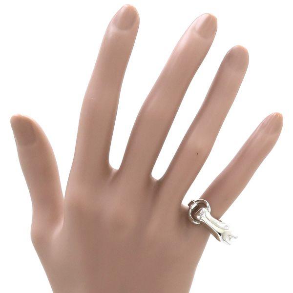 HERMÈS シュバルホースシルバーリング レディース] エルメス シュバルホースリング シルバーカラー