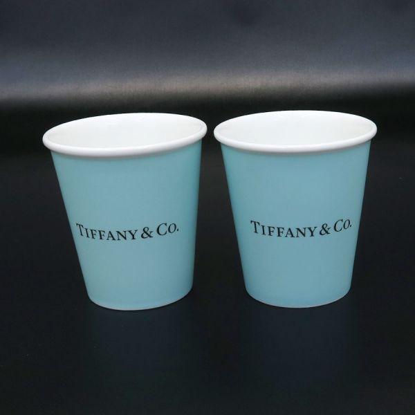 ティファニー コーヒーカップ×2  【Aランク】【中古】 TIFFANY&Co.（ティファニー） コーヒーカップ×2 Aランク. : 質屋さのや