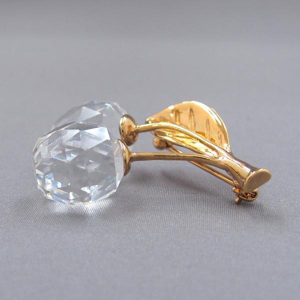SWAROVSKI スワロフスキー サクランボ・ブローチ Aランク SWAROVSKI スワロフスキー サクランボ・ブローチ Aランク