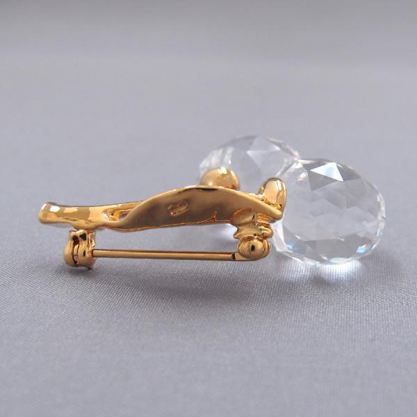 SWAROVSKI スワロフスキー サクランボ・ブローチ Aランク SWAROVSKI スワロフスキー サクランボ・ブローチ Aランク