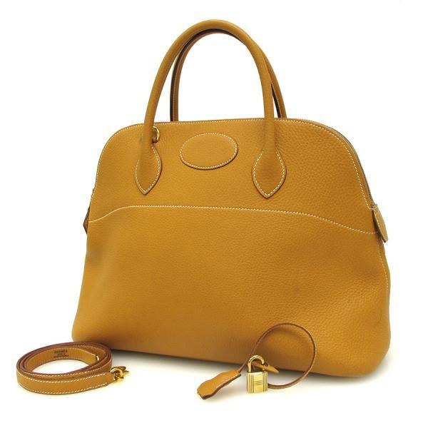 人気沸騰メーカー直送 エルメス Bランク Y0075j 質屋さのや Bランク ボリード37 ボリード37 レディースファッション ショップ