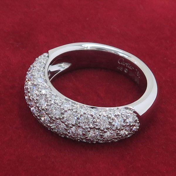 Cartier（カルティエ） エタンセルドゥカルティエリング/パヴェダイヤ 
