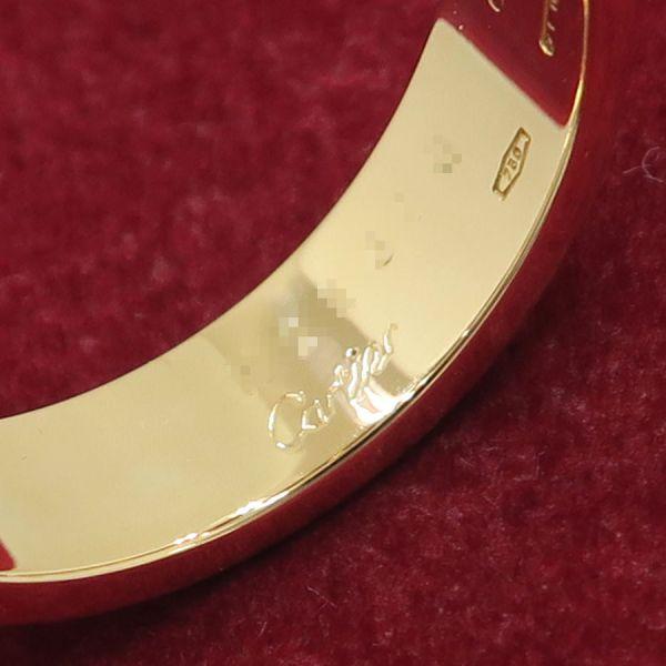 Cartier（カルティエ） ラブリング#63(日本サイズ22号近辺) Aランク