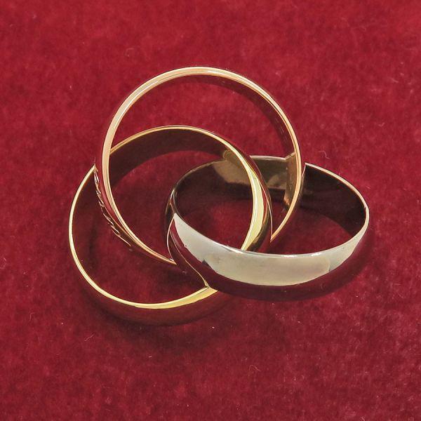 Cartier（カルティエ） トリニティリング/LM#47(日本サイズ7.5号近辺