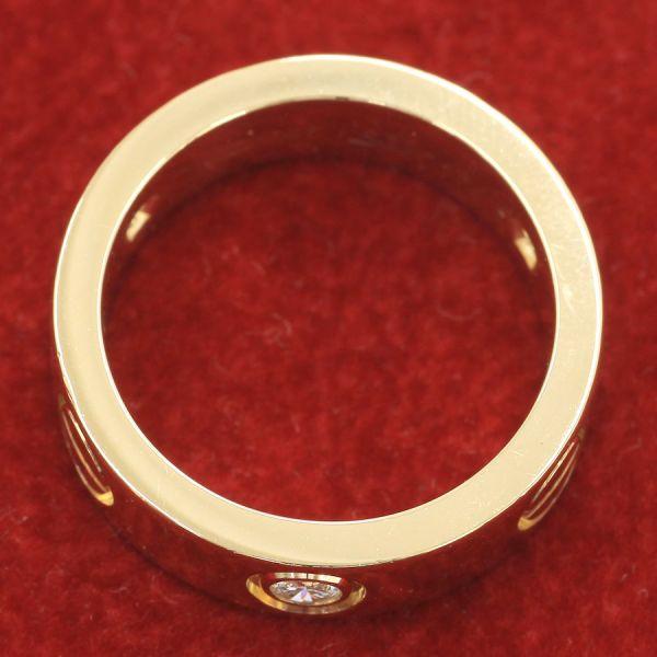 Cartier カルティエ ラブリング/ハーフダイヤ#49(日本サイズ9号 Cartier カルティエ ラブリング/ハーフダイヤ#49(日本サイズ9号