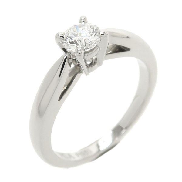 ヴァンクリーフ＆アーペル ボヌールソリティアダイヤリング/0.30ct#47(日本サイズ6.5号近辺)  Aランク.の画像