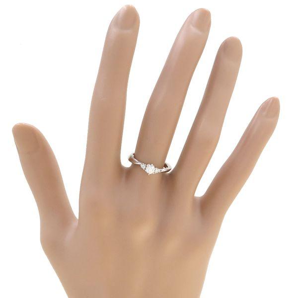 4℃ ナチュラルグレースダイヤリング/D0.204ct#10  Aランク.の画像