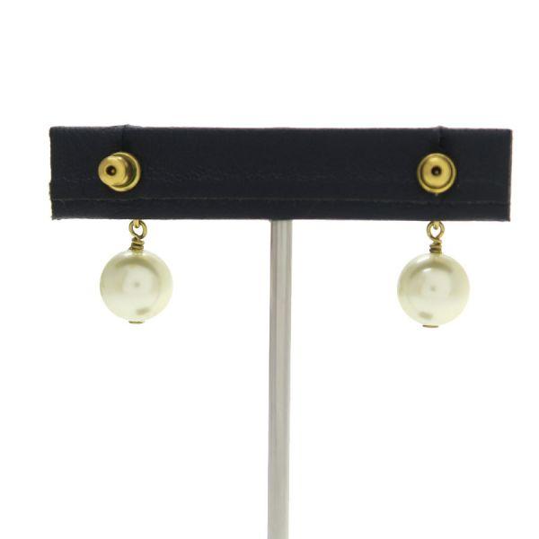 Christian Dior（クリスチャン・ディオール） CD Navy ピアス Aランク