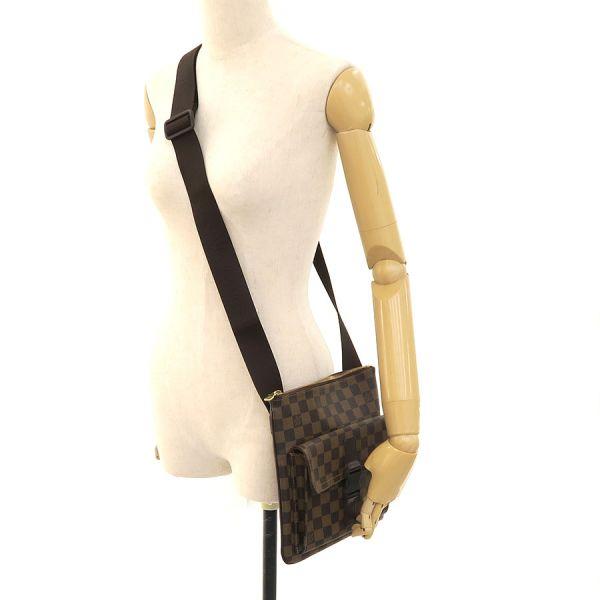 LOUIS VUITTON ルイヴィトン ダミエ ポシェット・メルヴィール Aランク