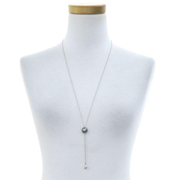 MIKIMOTO（ミキモト） パールバンドーネックレス/黒蝶＆アコヤ Aランク