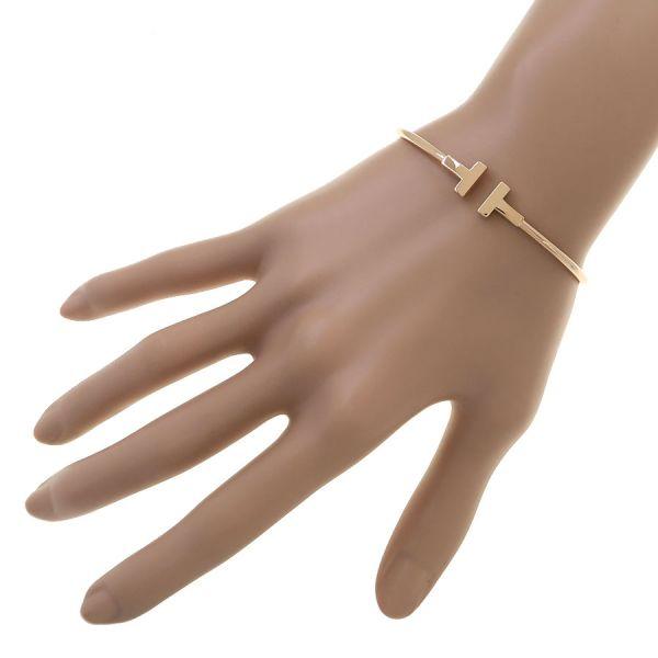 TIFFANY&Co.（ティファニー） Tワイヤーバングル Aランク. : 質屋さの