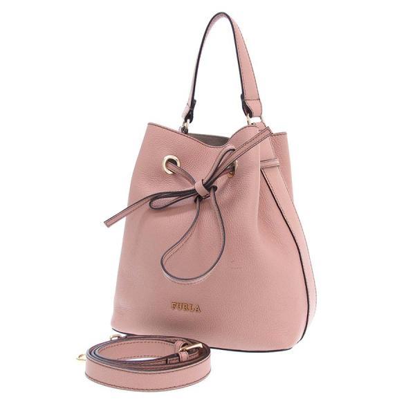 フルラ コスタンザ 2way ショルダーバッグ 巾着 ピンクベージュ チャーム付 FURLA（フルラ） コスタンザ・2WAY Aランク. : 質屋さのや Yahoo