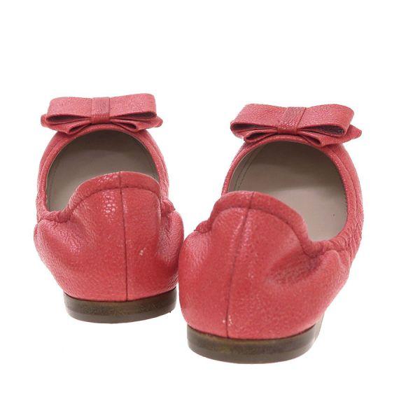 ミュウミュウ バレエシューズ  【Bランク】【中古】 MIU MIU - ミュウミュウ バレエシューズ 【Bランク】【中古】の通販 by