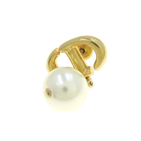 Christian Dior（クリスチャン・ディオール） CD Navy ピアス Aランク