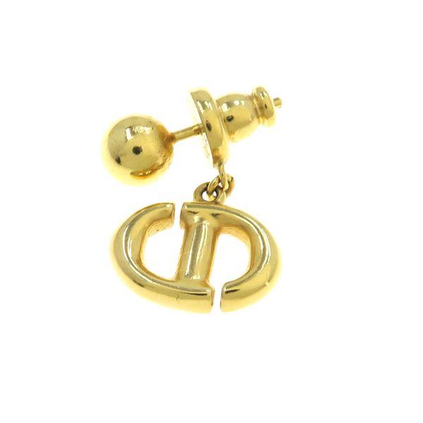 Christian Dior（クリスチャン・ディオール） CD Navy ピアス Aランク