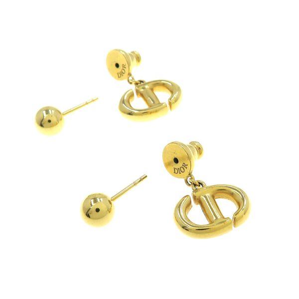 Christian Dior（クリスチャン・ディオール） CD Navy ピアス Aランク