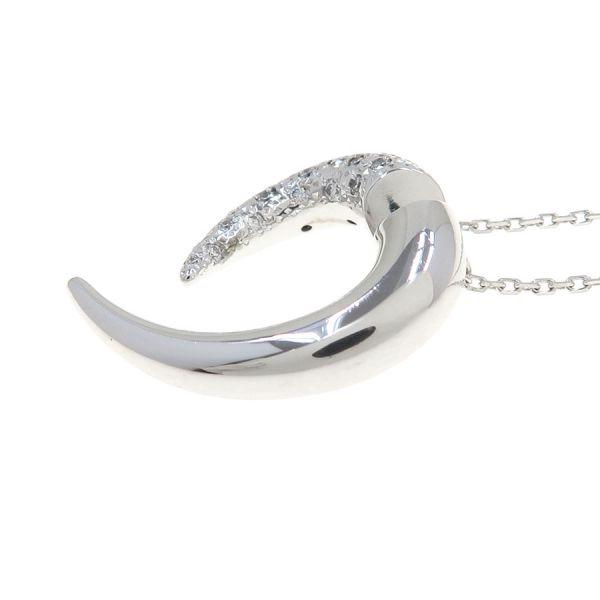 TASAKI（タサキ） デインジャーホーンプラスダイヤネックレス Aランク 