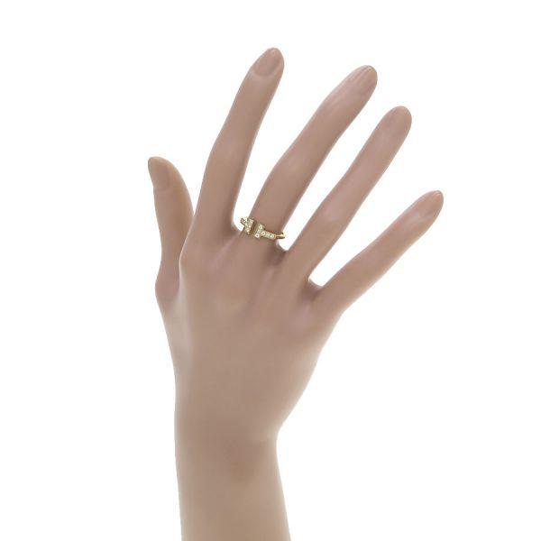 TIFFANY&Co.（ティファニー） Tワイヤーダイヤリング#8近辺 Aランク 