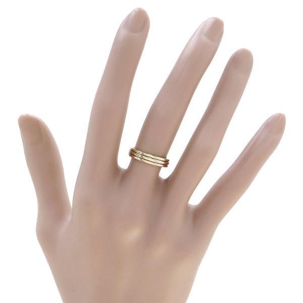 Cartier（カルティエ） スリーゴールドウェディングリング#48(日本