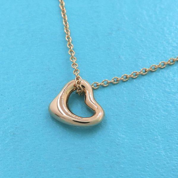 TIFFANY&Co.（ティファニー） オープンハートネックレス/7MM/現行 A