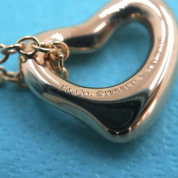 TIFFANY&Co.（ティファニー） オープンハートネックレス/7MM/現行 A