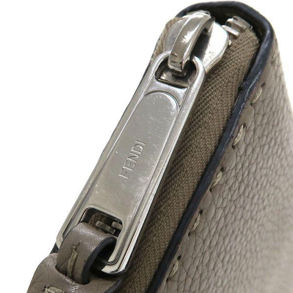 FENDI（フェンディ） セレリア・ラウンドファスナー長財布 Bランク