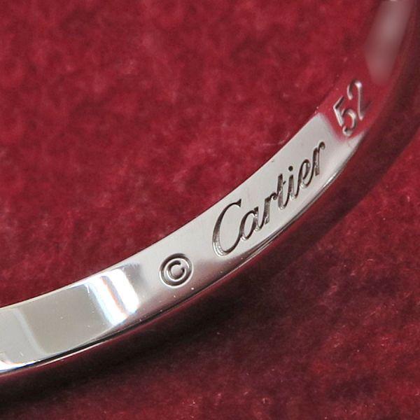 Cartier（カルティエ） バレリーナウェディングリング/ダイヤ3P#52