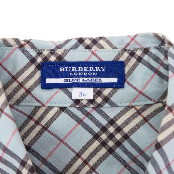 BURBERRY BLUE LABEL（バーバリーブルーレーベル） シャツ Bランク