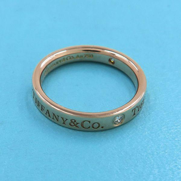 TIFFANY&Co.（ティファニー） フラットバンドリング/ダイヤ3P/3MM#7