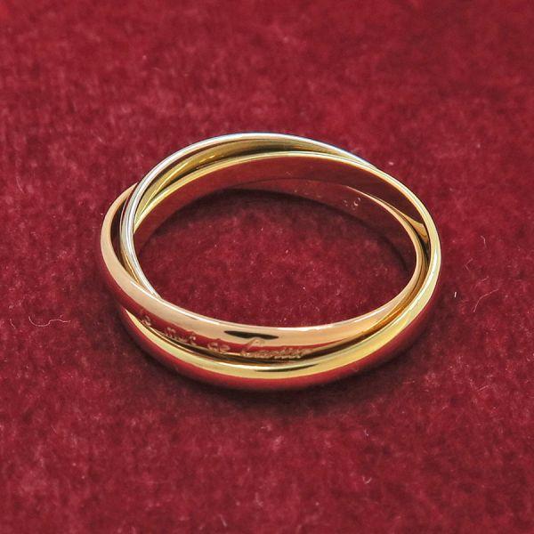 カルティエ　ラマスト　トリニティリング 49 Cartier（カルティエ） トリニティリング#49(日本サイズ8.5号近辺) A