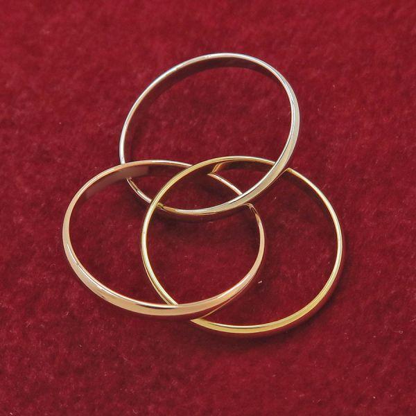 Cartier（カルティエ） トリニティリング#49(日本サイズ8.5号近辺) A
