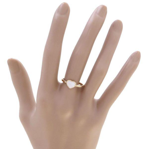 Chopard（ショパール） マイハッピーハートリング/マザーオブパール