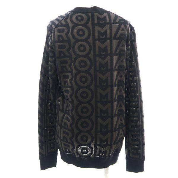【極美品】 フェンディ × マークジェイコブス 総柄 クルーネック ニット FENDI（フェンディ） マークジェイコブス ニットトップス Bランク