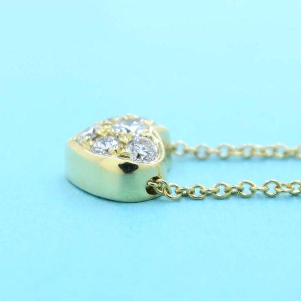 TIFFANY&Co. ティファニー ハートパヴェダイヤネックレス A TIFFANY&Co. ティファニー ハートパヴェダイヤネックレス A