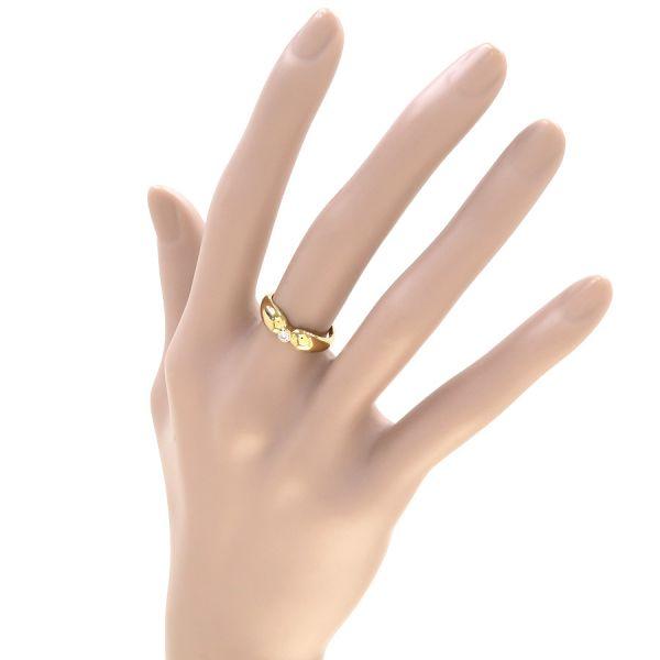 TIFFANY&Co.（ティファニー） ダブルティアドロップリング/1Pダイヤ