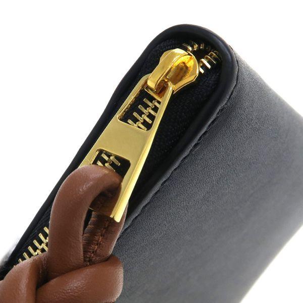 LOEWE（ロエベ） ジップ コインパース(シャイニーナパカーフ) Aランク