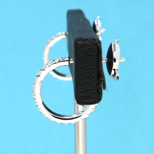 Tiffany & Co. フープピアス メトロ ミディアム TIFFANY&Co.（ティファニー） メトロフープダイヤピアス/スモール A