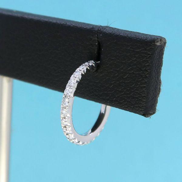 TIFFANY&Co.（ティファニー） メトロフープダイヤピアス/スモール A